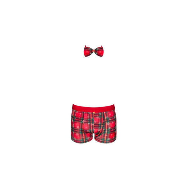 Mr Merrilo - Boxer et nœud papillon Rouge